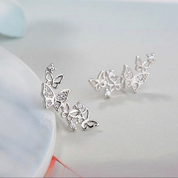 ✨Silver Butterflies✨ - Picture 2 of 5